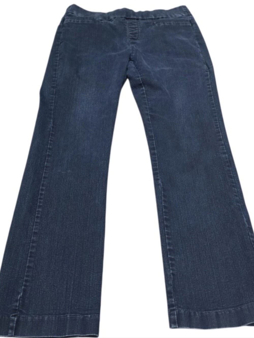 Women’s Lee Dark Blue Pull Up Wide Leg Jeans (Size :10M)